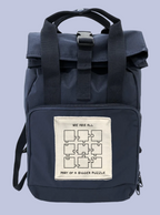 THE HUMAN PUZZLE / ZAINO IN POLIESTERE RICICLATO