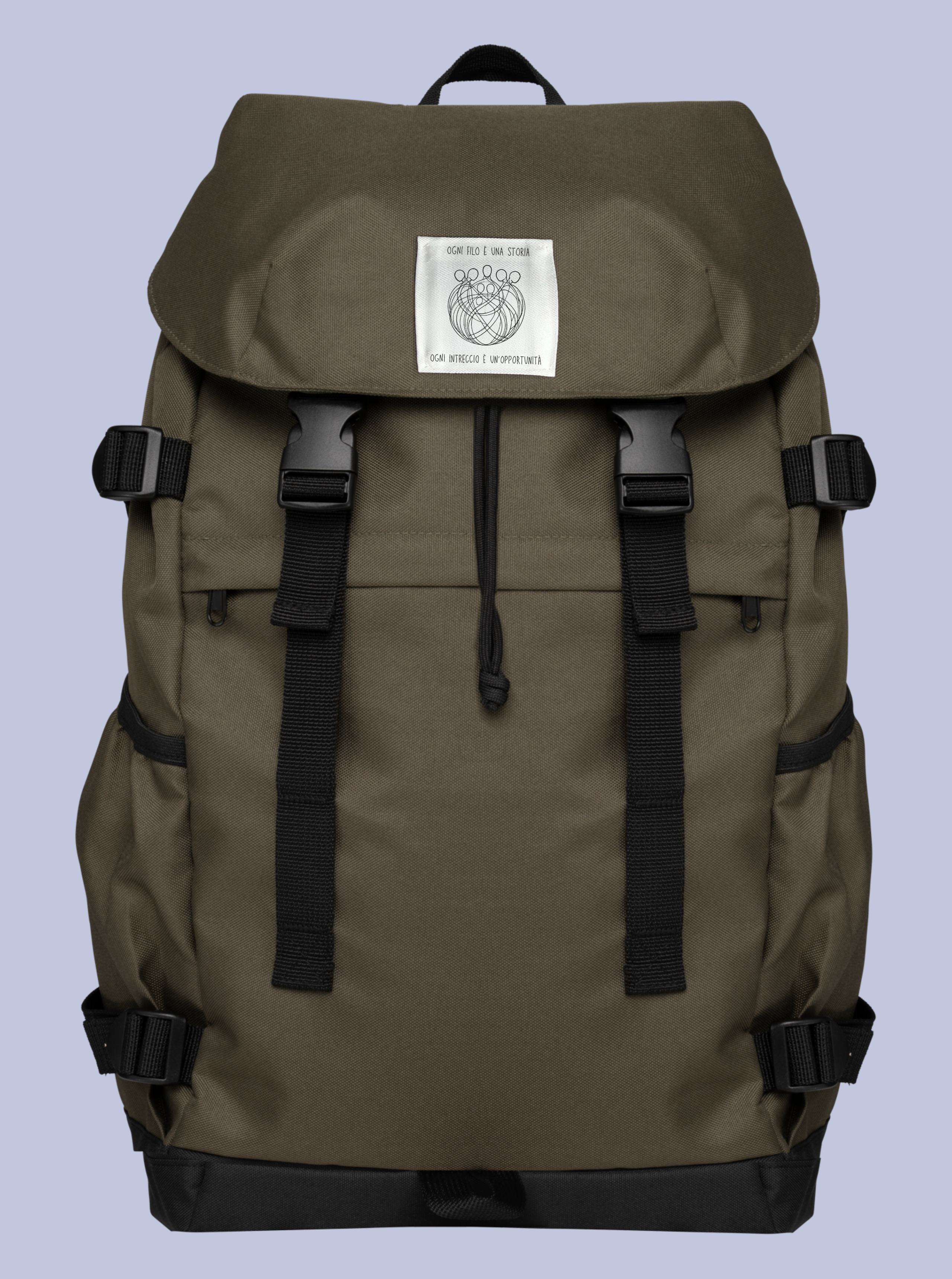 INTRECCI / ZAINO TECNICO IN POLIESTERE RICICLATO