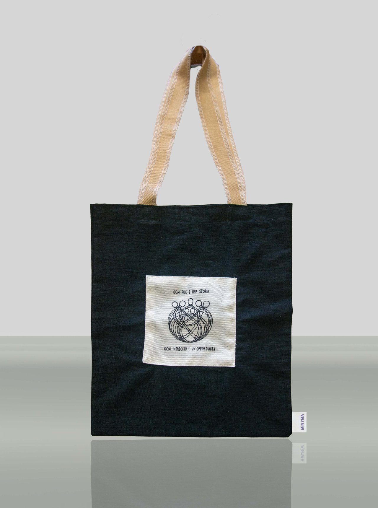 INTRECCI / tote bag in collaborazione con FODY FABRICS