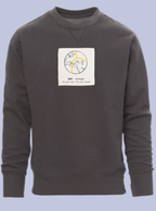 KINTSUGI / FELPA GIROCOLLO CON PATCH