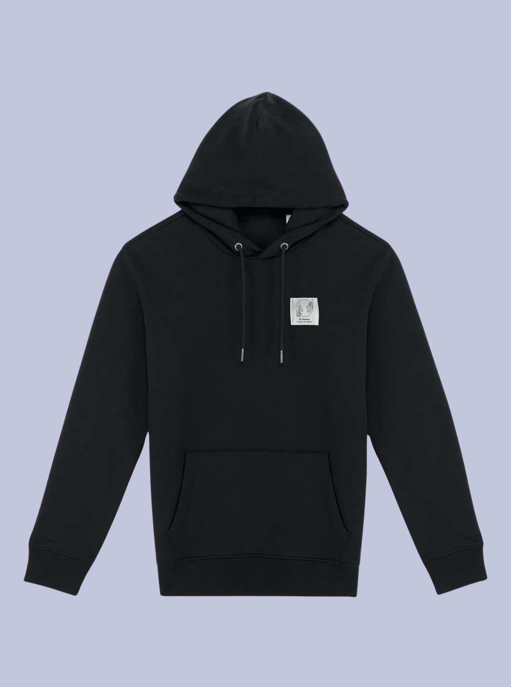 KIZUNA/ FELPA CAPPUCCIO CON PATCH PICCOLA