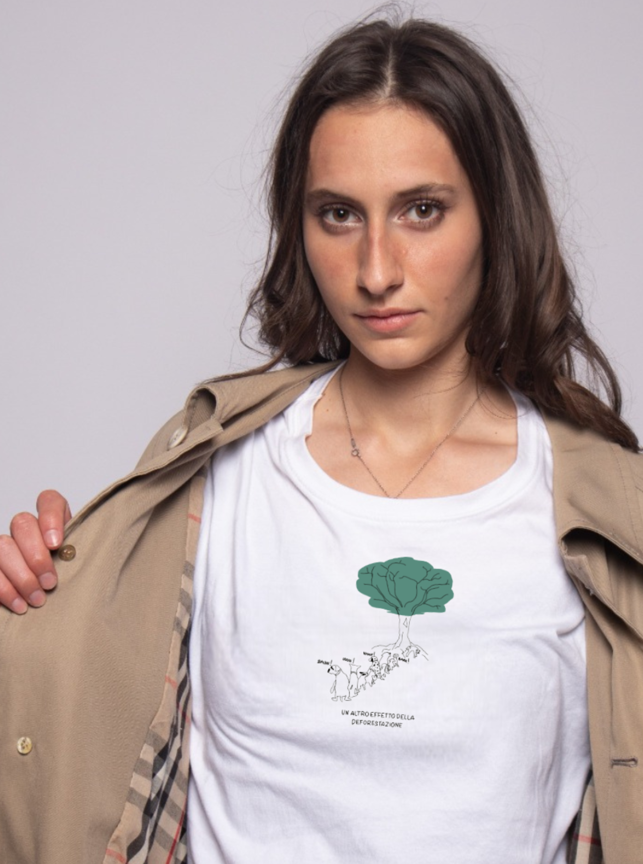 DEFORESTAZIONE / WHITE T-SHIRT