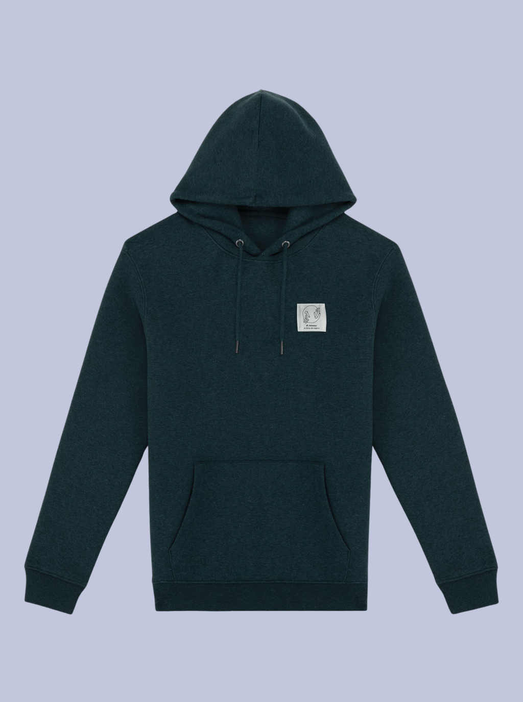 KIZUNA/ FELPA CAPPUCCIO CON PATCH PICCOLA