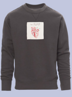 THE PUMP / FELPA GIROCOLLO CON PATCH