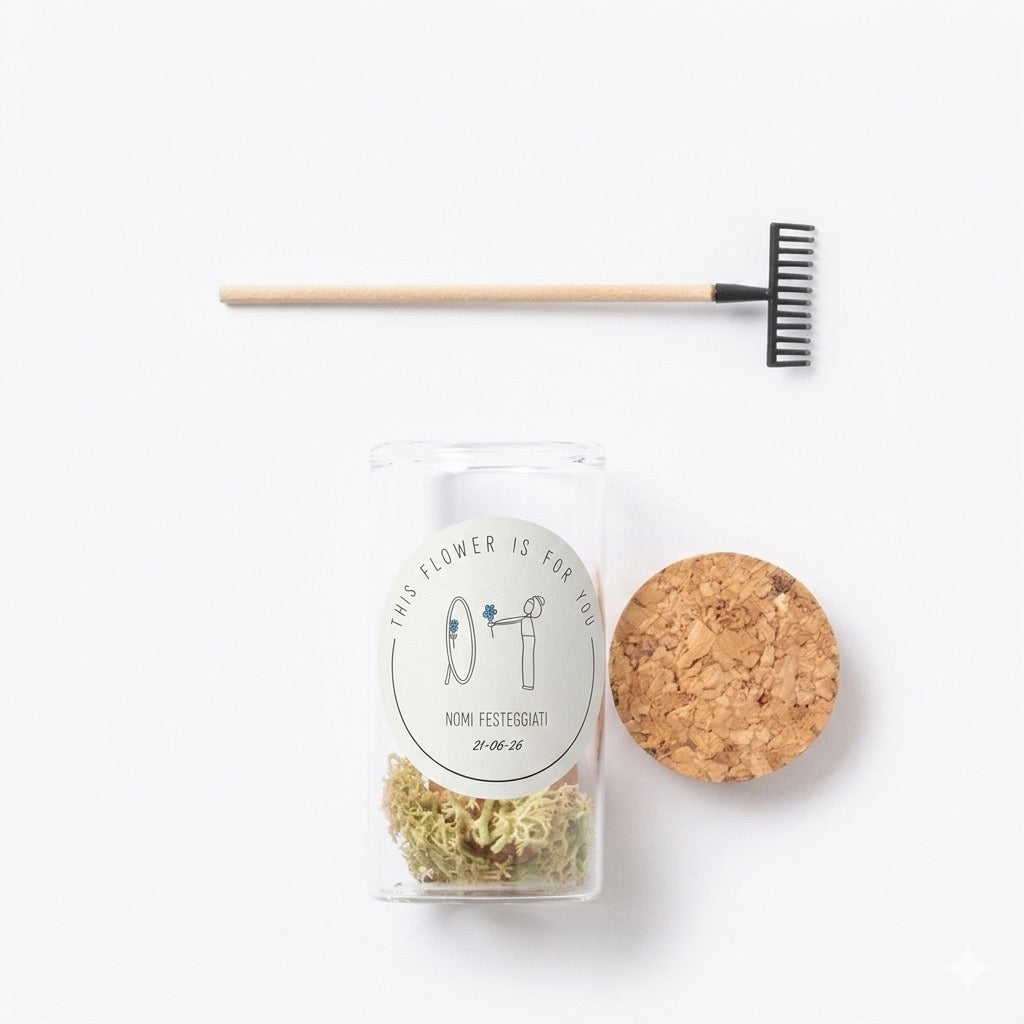 THIS FLOWER IS FOR YOU  / CAMPO DI RICORDI – Bomboniera con semi di piante