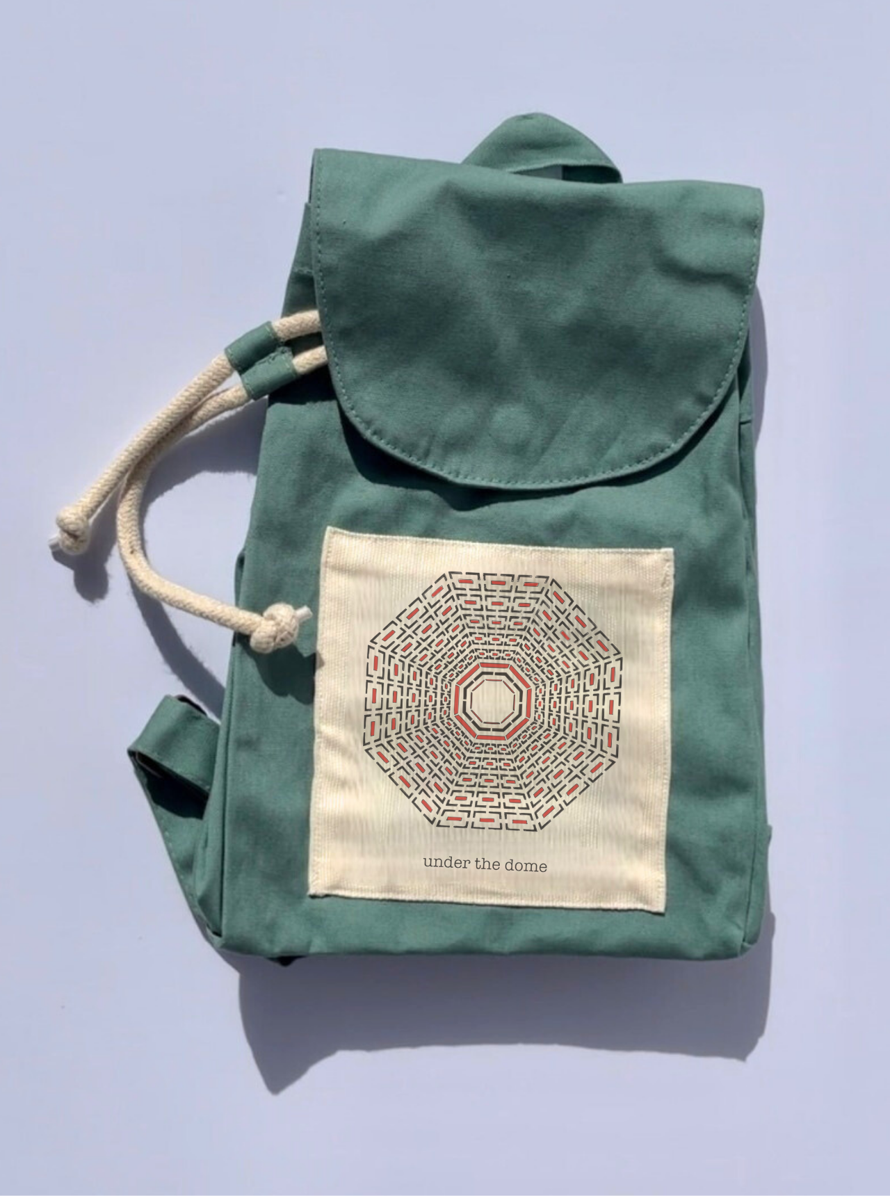 UNDER THE DOME / ZAINO IN COTONE ORGANICO