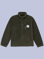 KIZUNA / GIACCA SHERPA CON PATCH PICCOLA