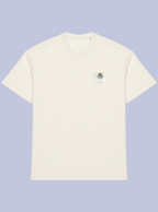 KOMOREBI /  T-SHIRT OVERSIZE CON PATCH PICCOLA