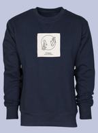 KIZUNA / FELPA GIROCOLLO CON PATCH