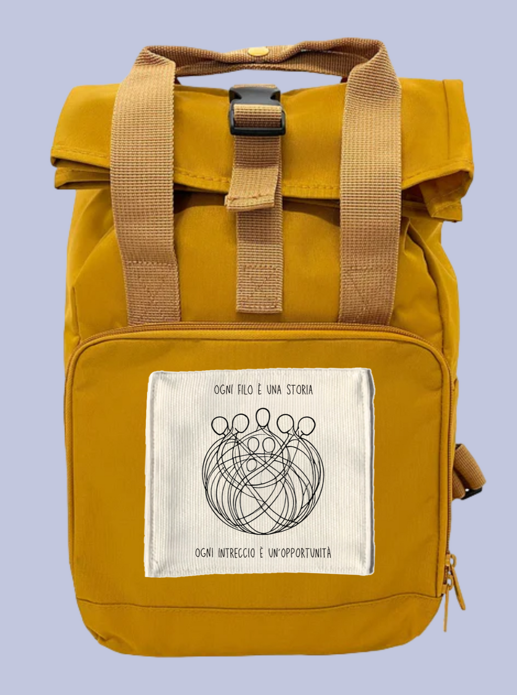 INTRECCI / ZAINO IN POLIESTERE RICICLATO