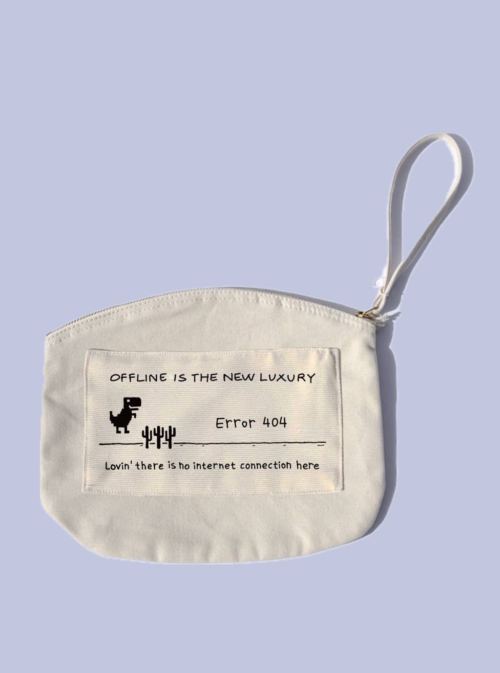 OFFLINE IS THE NEW LUXURY / POCHETTE