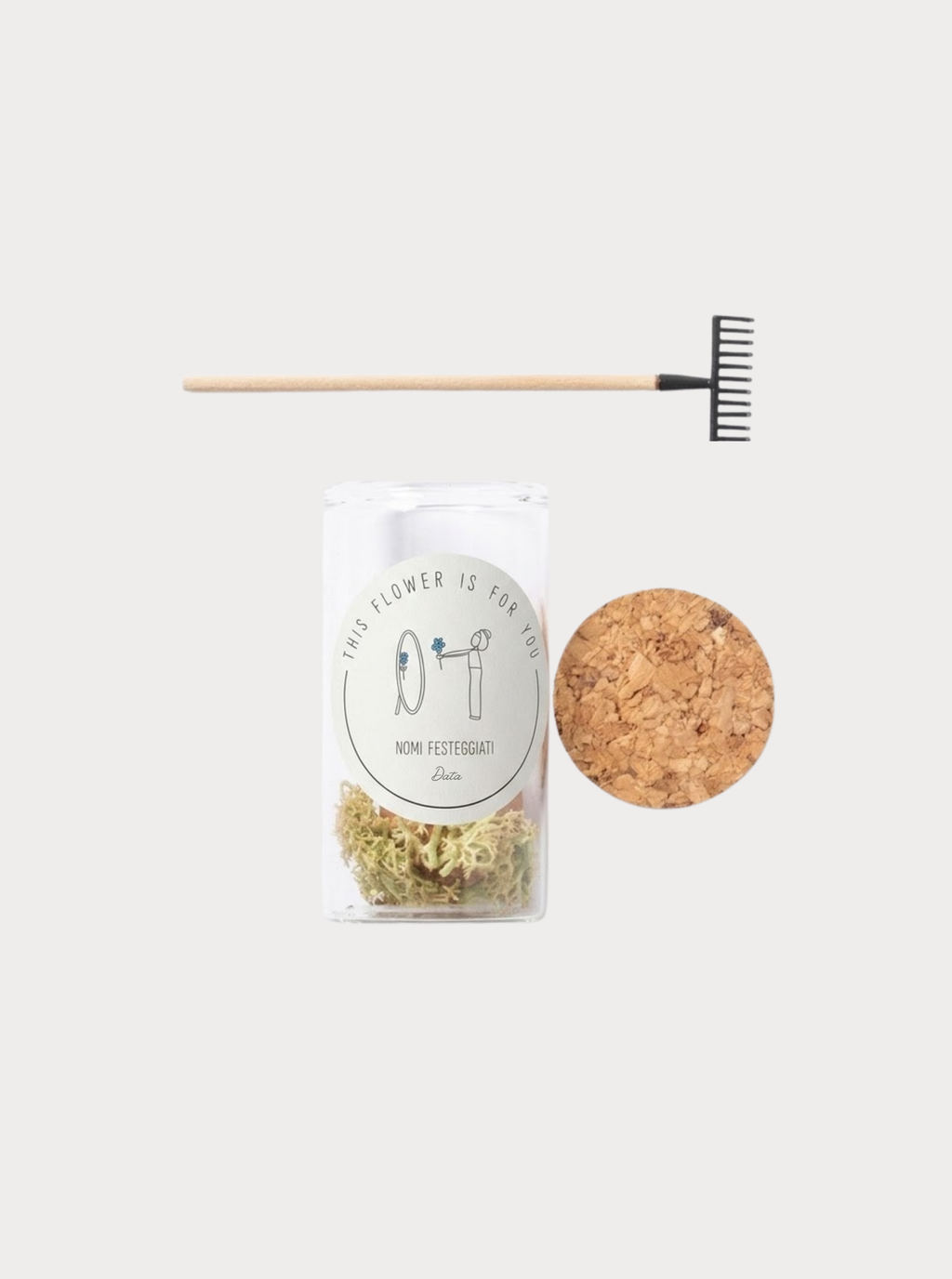 THIS FLOWER IS FOR YOU  / CAMPO DI RICORDI – Bomboniera con semi di piante