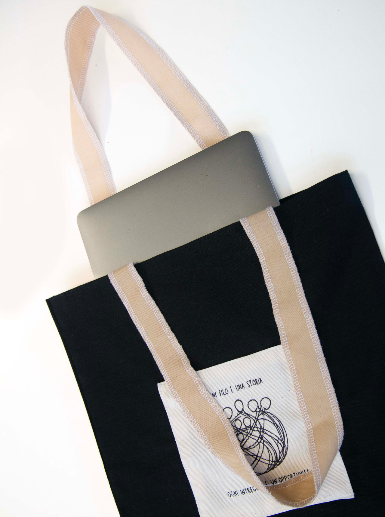 INTRECCI / tote bag in collaborazione con FODY FABRICS