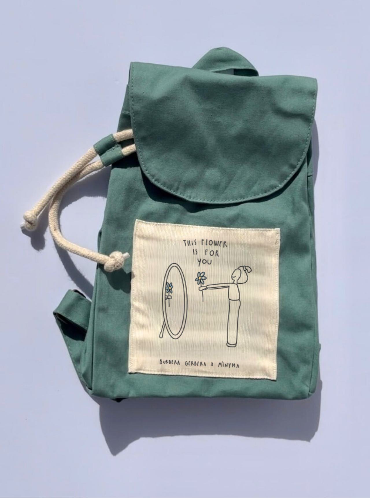 THIS FLOWER IS FOR YOU / ZAINO IN COTONE ORGANICO