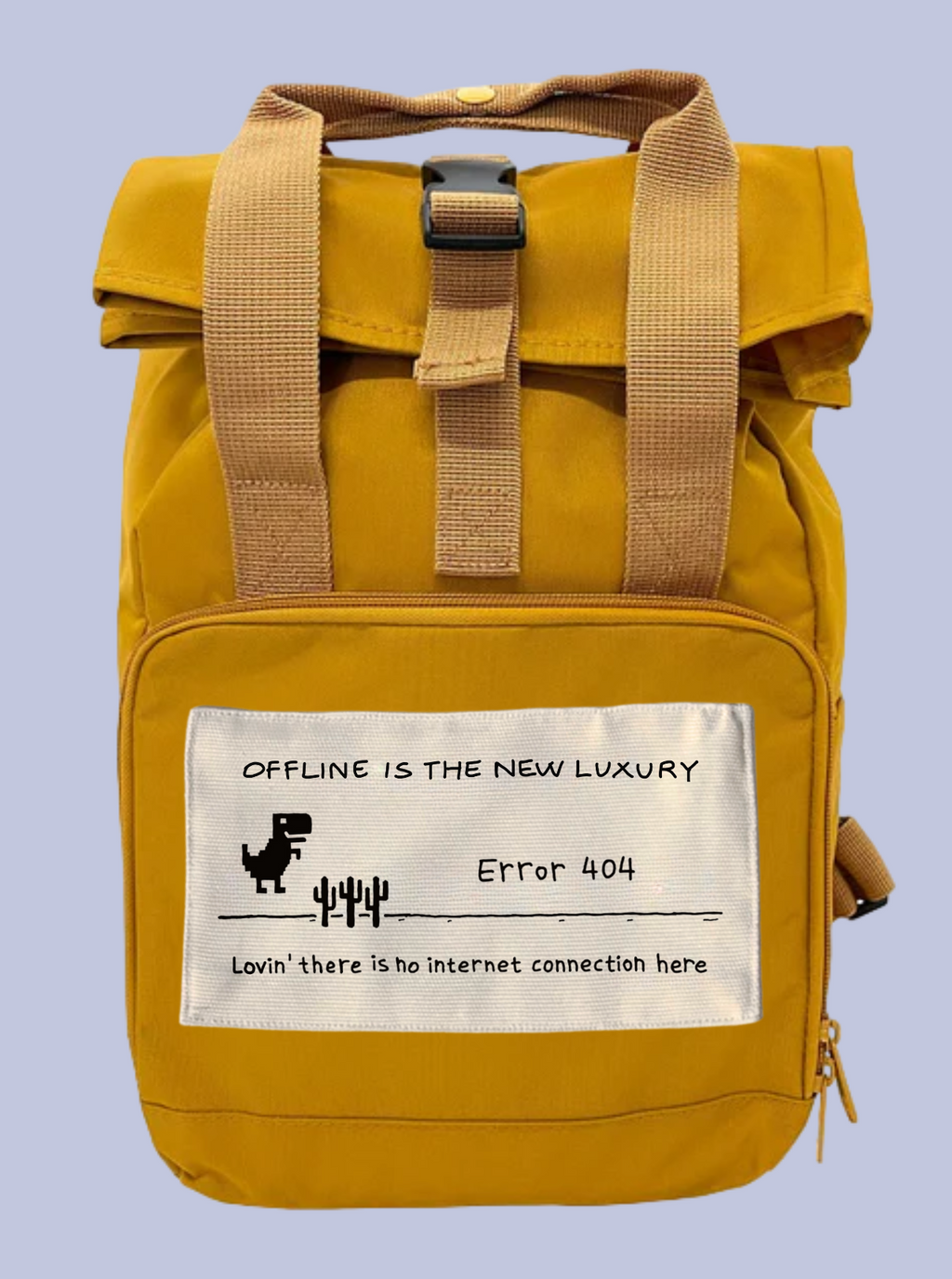 OFFLINE IS THE NEW LUXURY/ ZAINO IN POLIESTERE RICICLATO