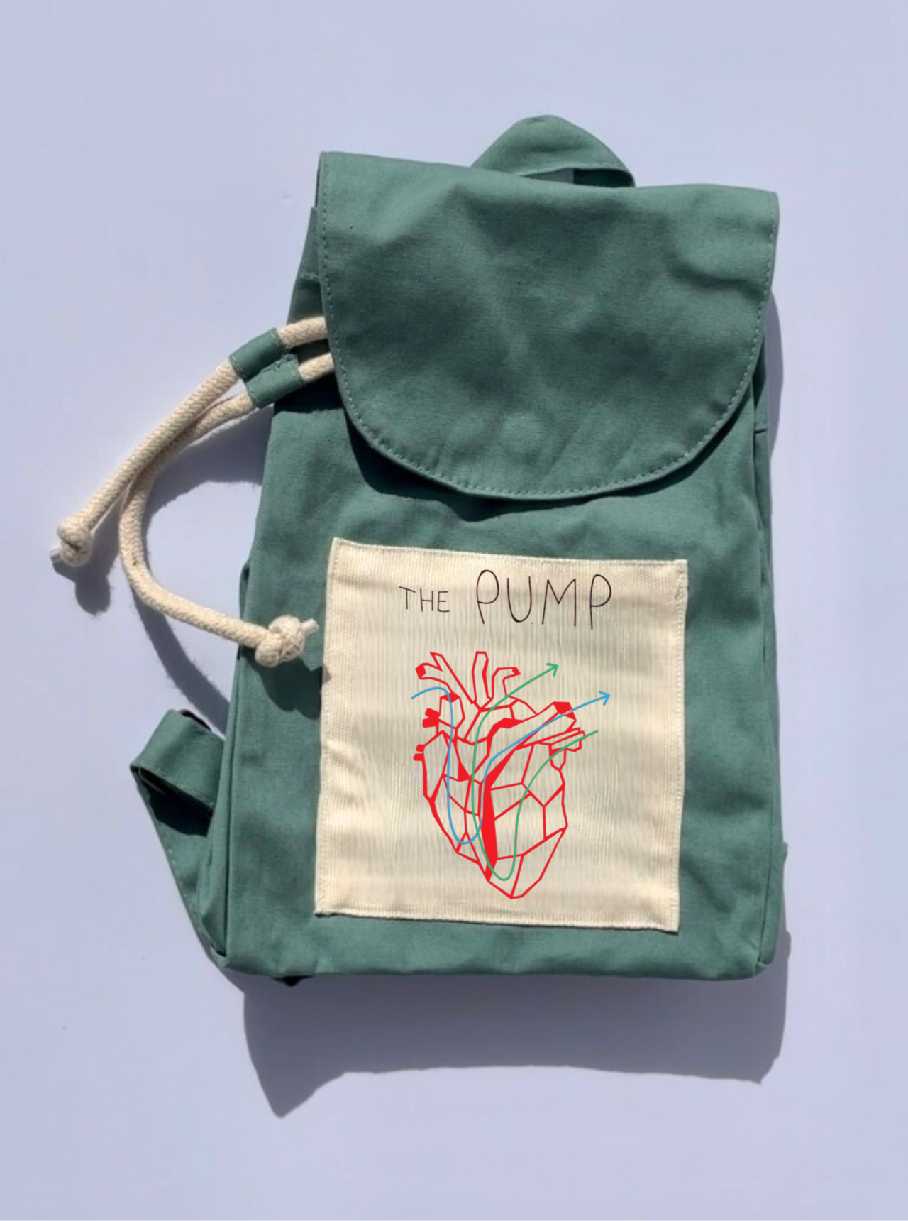 THE PUMP / ZAINO IN COTONE ORGANICO