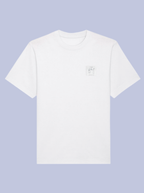 THIS FLOWER IS FOR YOU /  T-SHIRT OVERSIZE CON PATCH PICCOLA /DELUXE