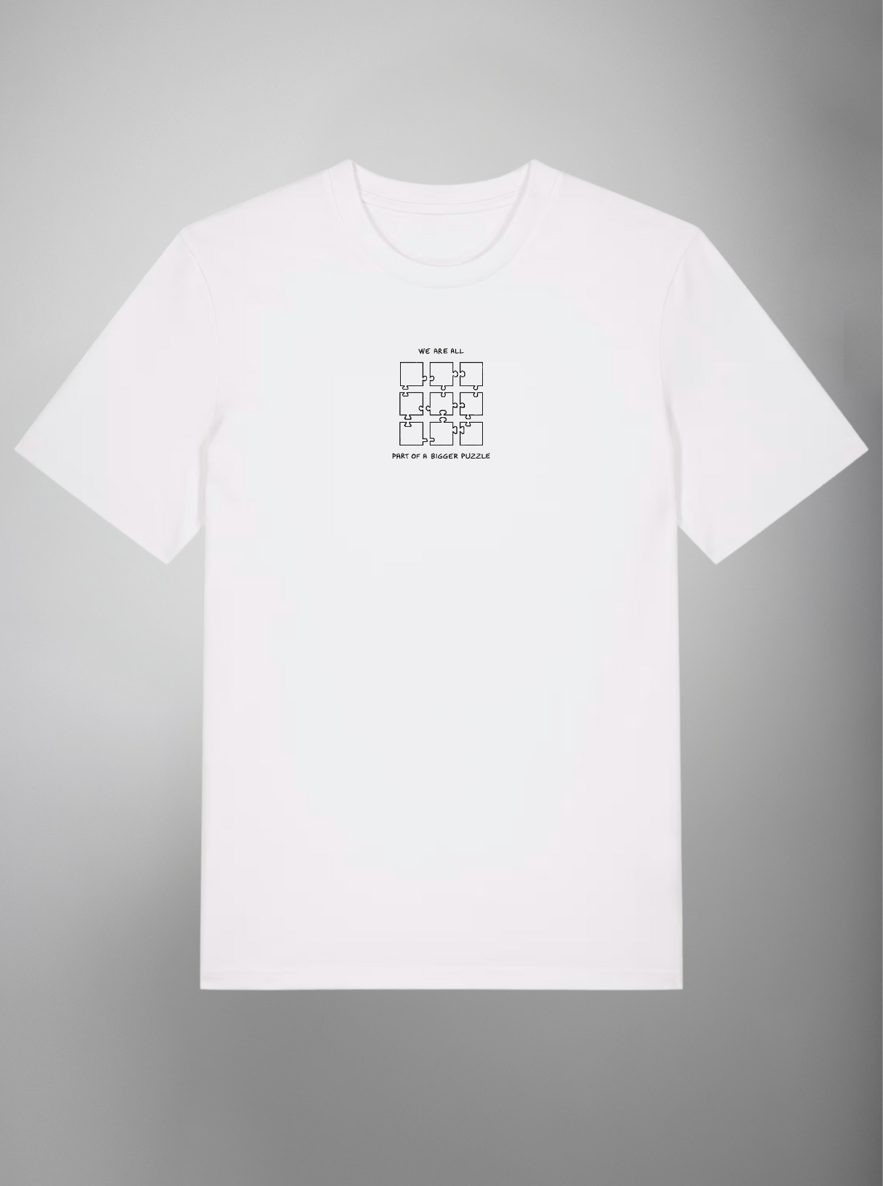 THE HUMAN PUZZLE / WHITE T-SHIRT
