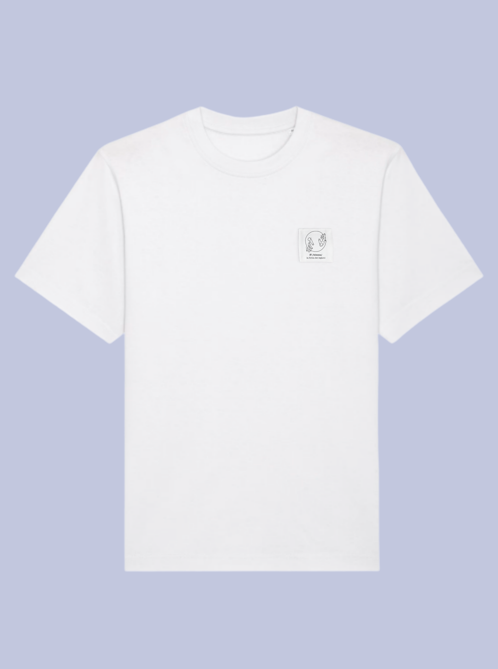 KIZUNA /  T-SHIRT OVERSIZE CON PATCH PICCOLA /DELUXE