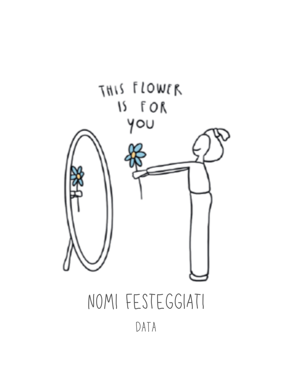 THIS FLOWER IS FOR YOU / GIARDINO DI RICORDI MEDITERRANEI – Bomboniera con semi