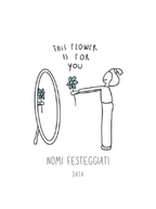 THIS FLOWER IS FOR YOU / GIARDINO DI RICORDI MEDITERRANEI – Bomboniera con semi