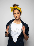 THIS FLOWER IS FOR YOU / WHITE T-SHIRT